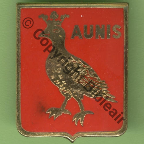 A0930 1965.75 ERV.4.93 EIRV.1.93 3.93 AUNIS ISTRES  DrP+Bol Guilloche Embouti leger Email Src.Y.GENTY 5Eur09.07 